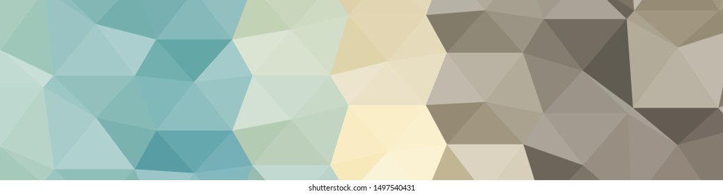Abstract Delaunay Voronoi trianglify Generative Art background illustration