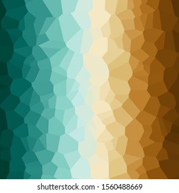 Abstract Delaunay Voronoi trianglify Generative Art background illustration