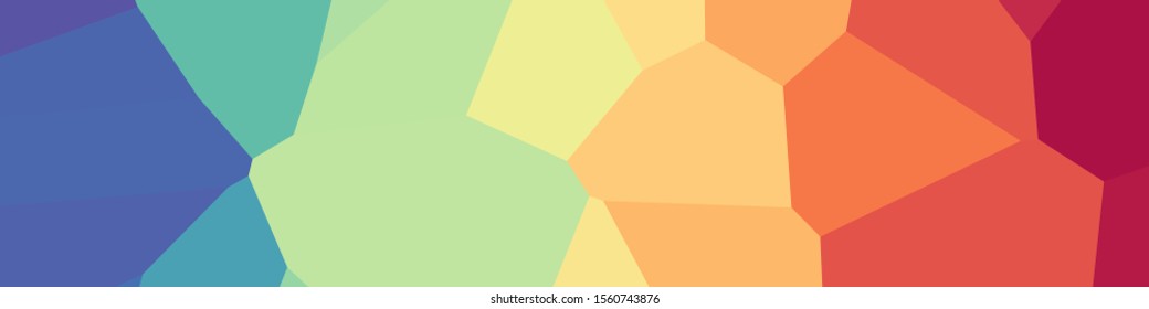 Abstract Delaunay Voronoi trianglify Generative Art background illustration