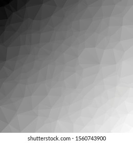 Abstract Delaunay Voronoi trianglify Generative Art background illustration