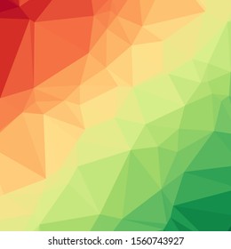 Abstract Delaunay Voronoi trianglify Generative Art background illustration
