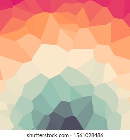 Abstract Delaunay Voronoi trianglify Generative Art background illustration