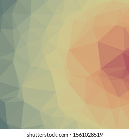 Abstract Delaunay Voronoi trianglify Generative Art background illustration