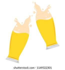 Abstract delicious beer