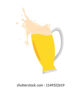 Abstract delicious beer