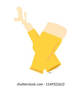 Abstract delicious beer