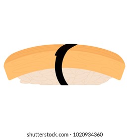 Abstract delicious sushi