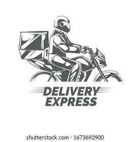 Abstract delivery express logo design collection