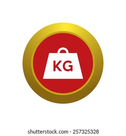 abstract delivery object on a white background