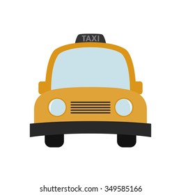 Abstract delivery object on a white background