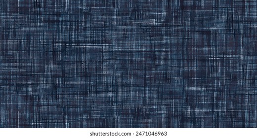 Abstract denim textures pattern, Blue sackcloth texture and textile Classic blue woolen fabric background.