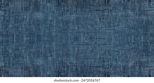 Abstract denim textures pattern, Blue sackcloth texture and textile Classic blue woolen fabric background.