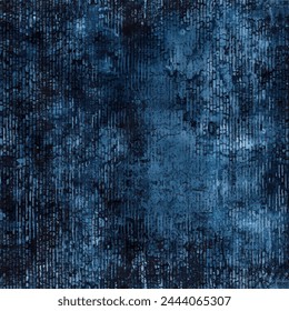 Abstract denim textures pattern,Classic blue woolen fabric background.
