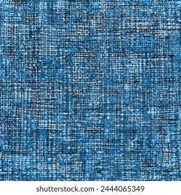 Abstract denim textures pattern,Classic blue woolen fabric background.
