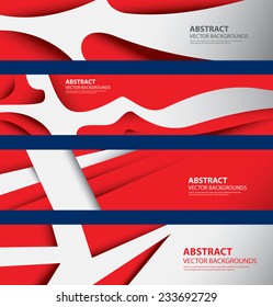 Abstract Denmark Flag, Estonian Danish Colors, Info graphics Background (Vector Art)