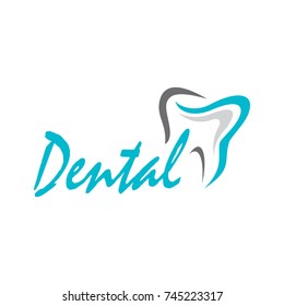 Abstract Dental Logo