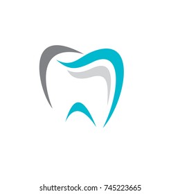 Abstract Dental Logo