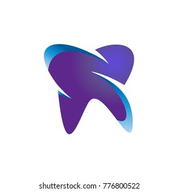 abstract dental logo