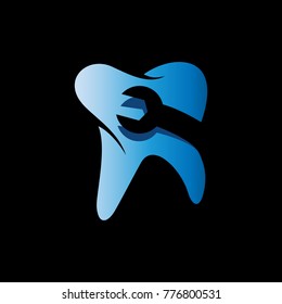 abstract dental logo