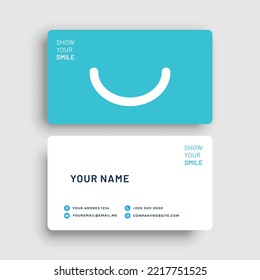 Abstract dental logo template. Dental, dentist office, tooth health, oral care, tooth care, oral care, clinic. Business card design. Logotype. Tooth vector logo icon. Business card template