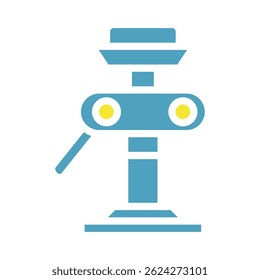 Representação abstrata de um dispositivo mecânico ou ilustração esquemática de máquina