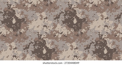 Abstractas patrón de camuflaje del desierto.  Impresión digital versátil ideal para fondos, textiles o diseños de temática militar.