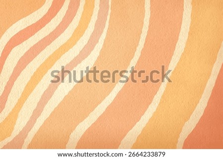 Abstract desert landscape in boho style with camel