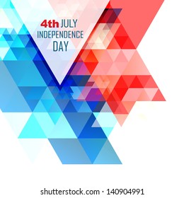 abstract design american independence day