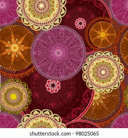 abstract design with arabesques seamless