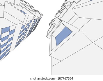abstract design architecture