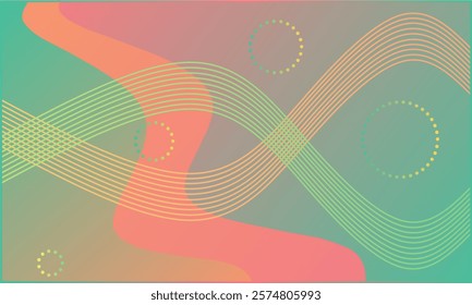 Abstract design backdrop art banner
