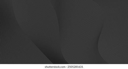 Fondo de diseño Abstractas negro con patrón de línea en color pastel lujoso. Plantilla Horizontal Abstractas del Vector para el Anuncio de negocios, telón de fondo, invitación del lujo