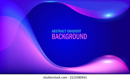 Abstrakter Designhintergrund mit blauem und rosafarbenem Farbverlauf-freiem Vektorgrafik. Vollständig bearbeitbarer vektor für Ihre Design-Vorlage. kann verwendet werden, um verschiedene Designs wie Poster, Banner zu erstellen.
