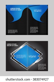 Abstract design background Brochure template
