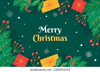 Abstract design background for Christmas and New Year celebration