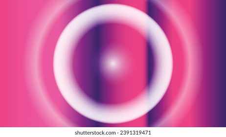 Abstract design for background with circle motif and pink color