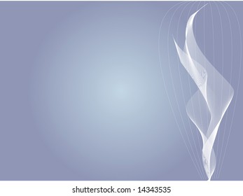 Abstract design background with flowing lines