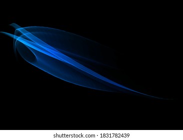 Abstrakter Designhintergrund mit fließenden Linien