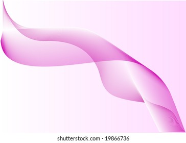 Abstract design background with flowing lines