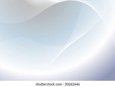 Abstract design background with flowing lines