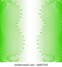 Abstract design background with flowing lines. vector