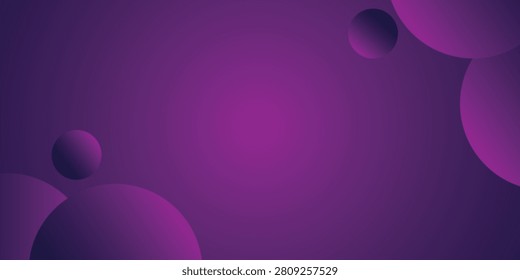 Abstract design background gradient blue purple, modern cosmic cirlcle design.