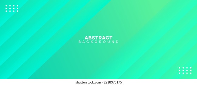 Abstract design background with lines. Modern template banner with blue-green gradient color. New design 2022-2023