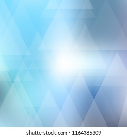 Fondo de diseño abstracto con diseño triangular de bajo polígono