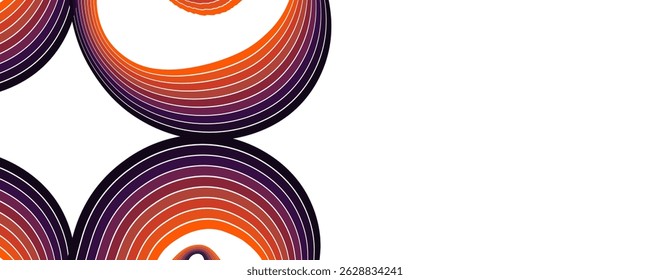 abstract design background, Abstract orange and red gradient geometric shape circle background. Modern futuristic background. Can be use for landing page, book covers, brochures, flyers