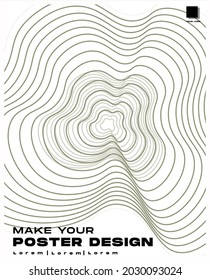 Fondo de diseño abstracto para el afiche 