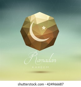Abstract design background for Ramadan
