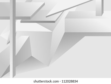 abstract design background in shades of gray
