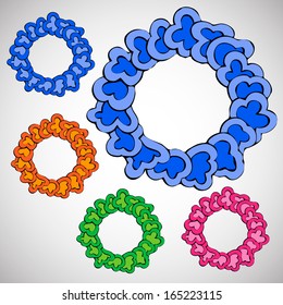 abstract design background. vector sketch