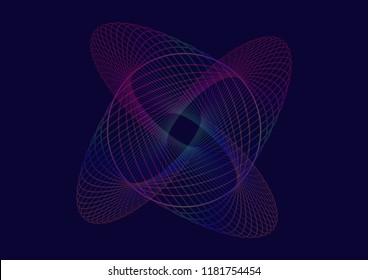 Abstract design backgrounds wave and line element